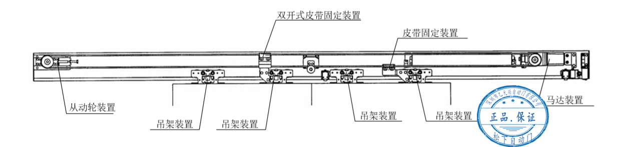 雙開香蕉视频成人在线皮帶安裝結構